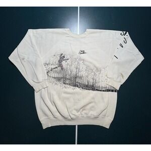 Vintage 80s Copper Mountain Ski Crewneck Sweatshirt Men's Large AOP Colorado